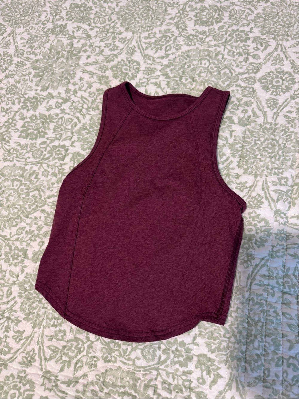 lululemon athletica Women's Maroon Tank Top